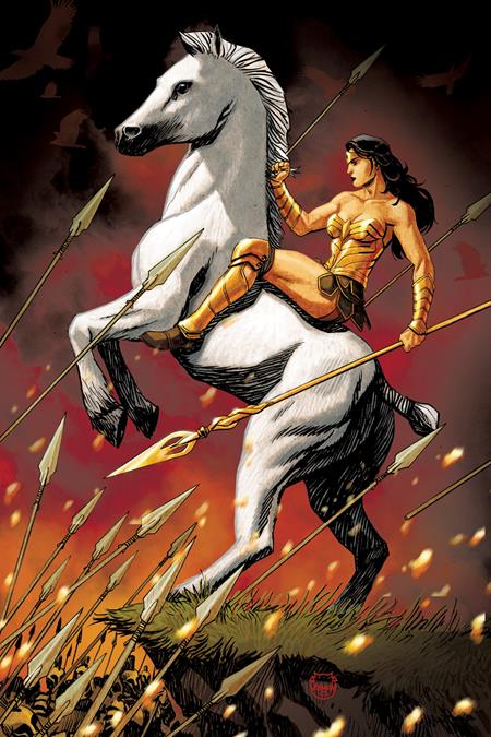 WONDER WOMAN EVOLUTION #6 (OF 8) CVR B DAVE JOHNSON CARD STOCK VAR
