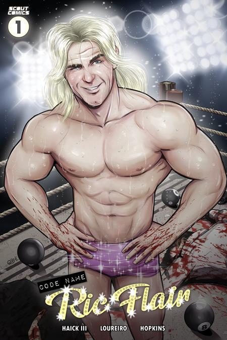 CODENAME RIC FLAIR MAGIC EIGHTBALL (ONE SHOT) CVR C RUBEN CUBILES VAR