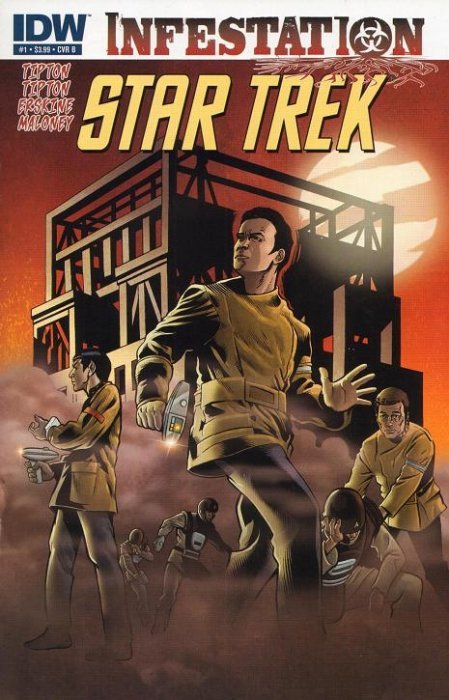 Infestation: Star Trek (2011) #1 (Cover B)