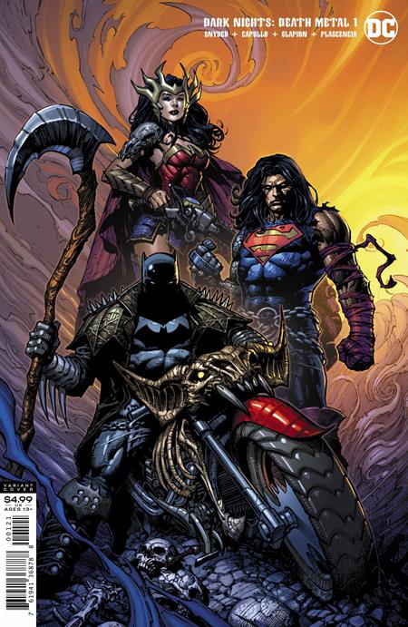 Dark Nights Death Metal (2020) #1 DAVID FINCH BATMAN VAR ED