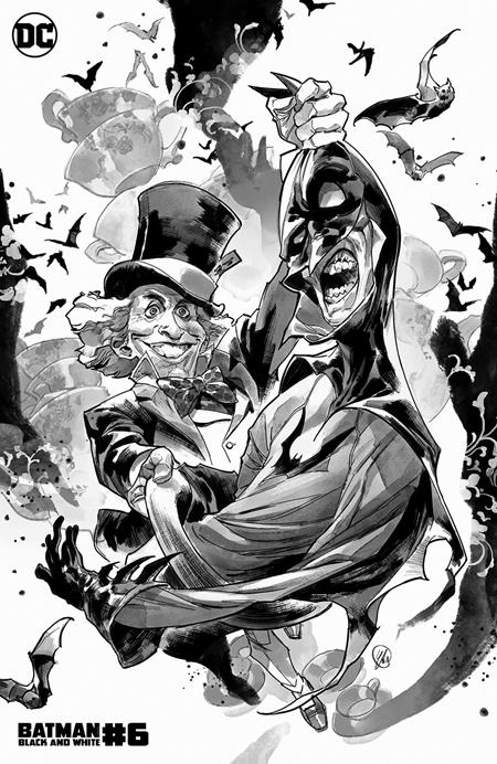 BATMAN BLACK & WHITE #6 (OF 6) CVR C YASMINE PUTRI MAD HATTER VAR