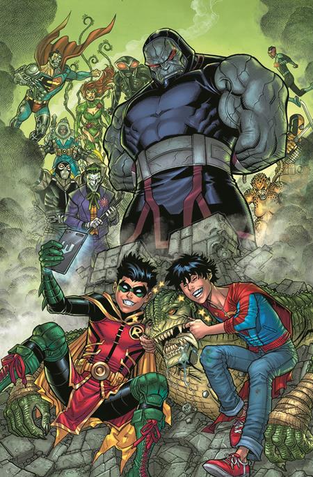 CHALLENGE OF THE SUPER SONS #2 (OF 7) CVR B NICK BRADSHAW CARD STOCK VAR