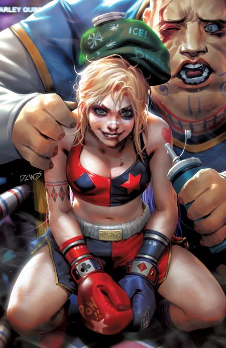 HARLEY QUINN #15 CVR B DERRICK CHEW CARD STOCK VAR
