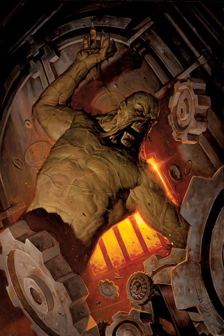 SWAMP THING #13 (OF 16) CVR B EM GIST CARD STOCK VAR