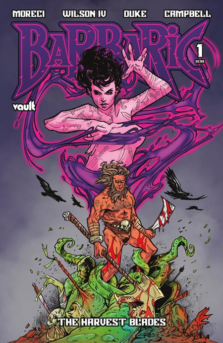 BARBARIC THE HARVEST BLADES (ONE SHOT) CVR F 1:50 INC LEILA LEIZ VAR