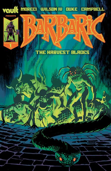 BARBARIC THE HARVEST BLADES (ONE SHOT) CVR G INC 1:75 JOSHUA HIXSON VAR