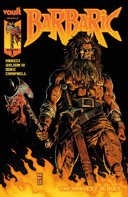 BARBARIC THE HARVEST BLADES (ONE SHOT) CVR H INC 1:100 DARICK ROBERTSON VAR