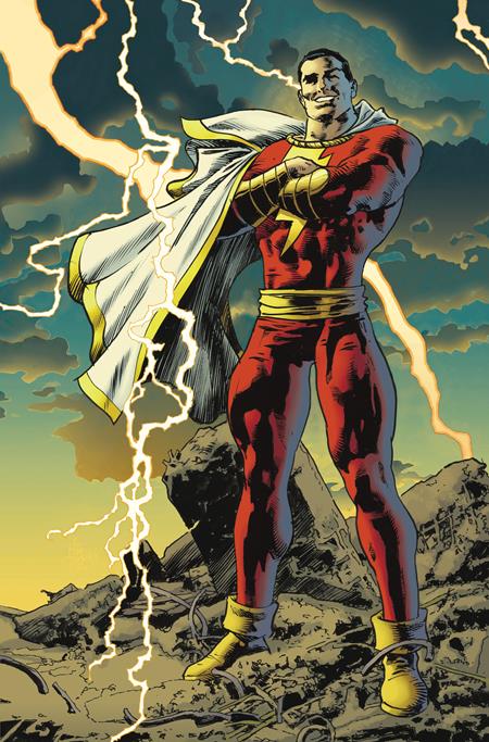 SHAZAM #1 CVR D MIKE DEODATO JR CARD STOCK VAR