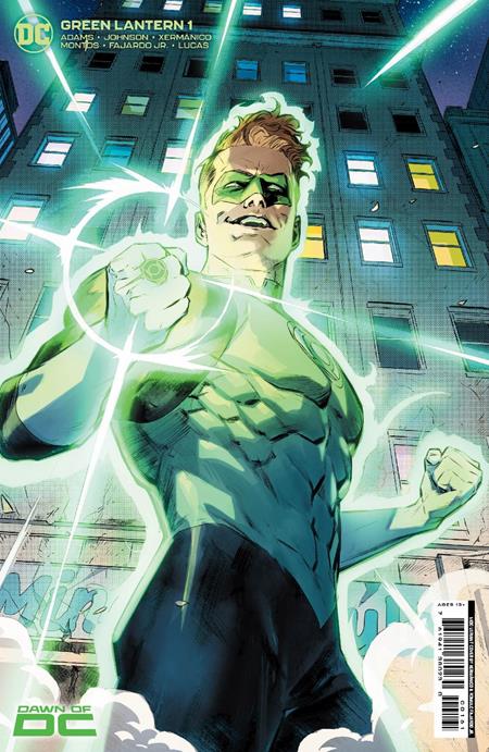GREEN LANTERN #1 CVR G INC 1:100 XERMANICO CARD STOCK VAR