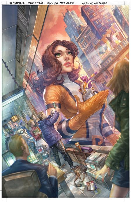 UNSTOPPABLE DOOM PATROL #3 (OF 6) CVR C INC 1:25 ALAN QUAH CARD STOCK VAR