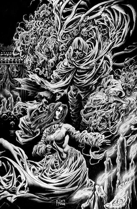 LAMENTATION #1 (OF 3) CVR F INC 1:20 KYLE HOTZ BLACK AND WHITE VAR