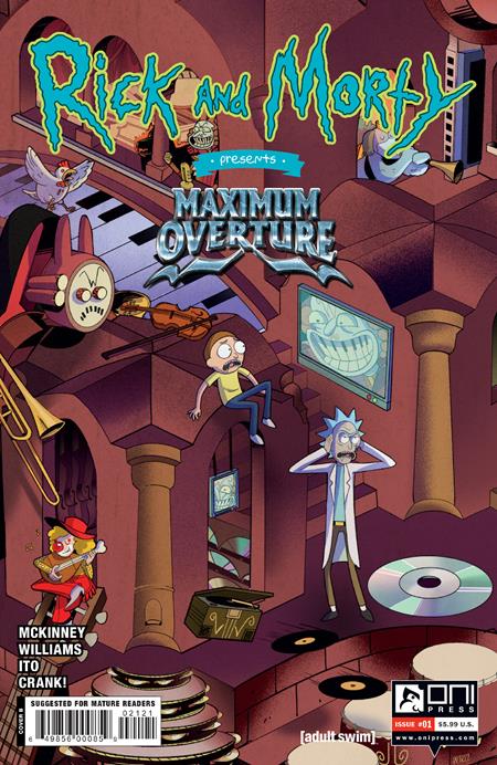 RICK AND MORTY PRESENTS MAXIMUM OVERTURE (ONE SHOT) CVR B PRISCILLA TRAMONTANO VAR (MR)