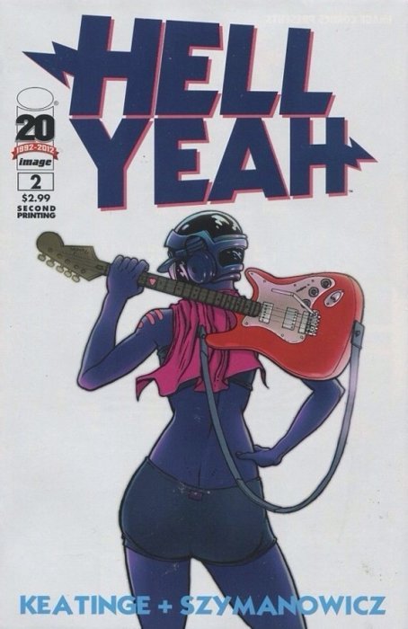 Hell Yeah (2012) #2 (2nd Print Variant)