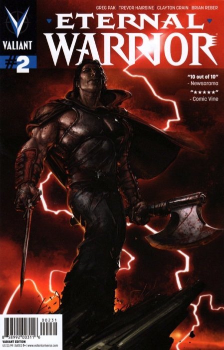 Eternal Warrior (2013) #2 (1:20 Crain Variant)