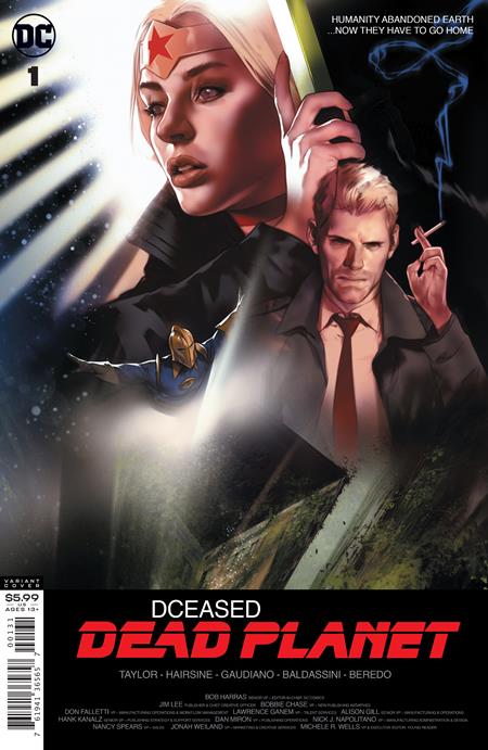 DCeased Dead Planet (2020) #1 CARD STOCK BEN OLIVER MOVIE VAR ED