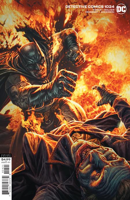 Detective Comics (2016) #1024 CARD STOCK LEE BERMEJO VAR ED JOKER WAR