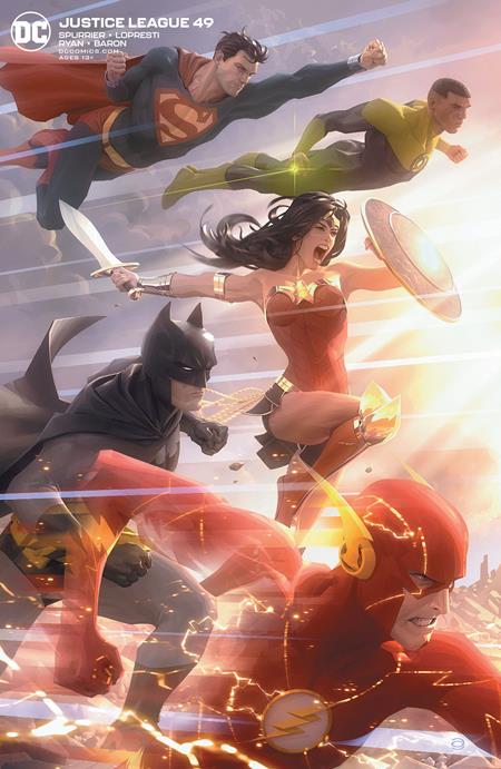 Justice League (2018) #49 NICK DERINGTON VAR ED