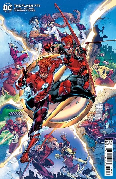 Flash (2016) #771 CVR B BRETT BOOTH CARD STOCK VAR