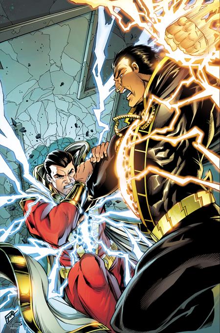 BLACK ADAM #1 CVR E TEAM TRAVIS MERCER & DANNY MIKI CARD STOCK VAR