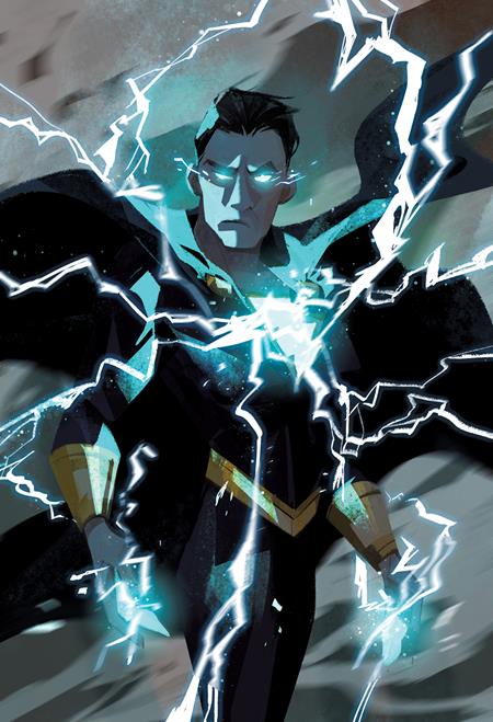 BLACK ADAM #1 CVR F INC 1:25 CRYSTAL KUNG CARD STOCK VAR