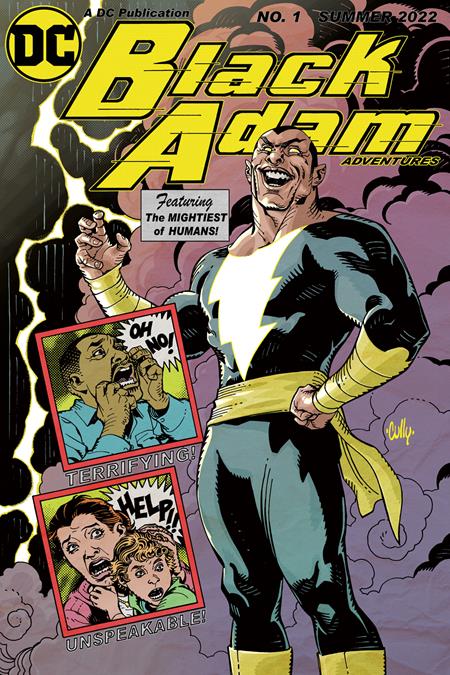 BLACK ADAM #1 CVR G INC 1:50 CULLY HAMNER CARD STOCK VAR