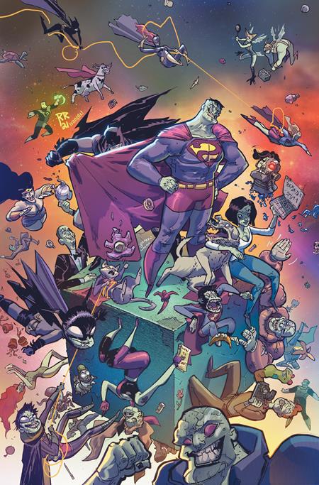 BATMAN SUPERMAN WORLDS FINEST #4 CVR D INC 1:50 RILEY ROSSMO BIZARRO CARD STOCK VAR