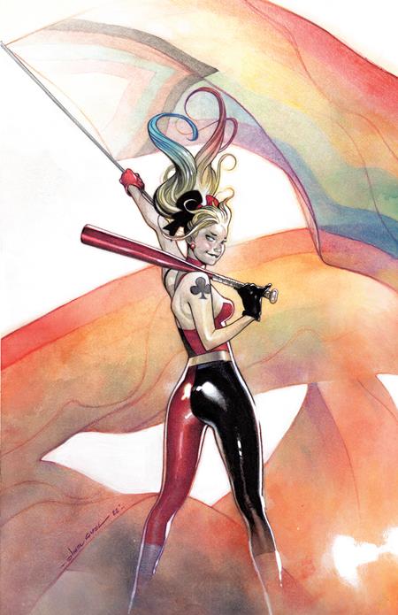 HARLEY QUINN #16 CVR C OLIVIER COIPEL PRIDE MONTH CARD STOCK VAR