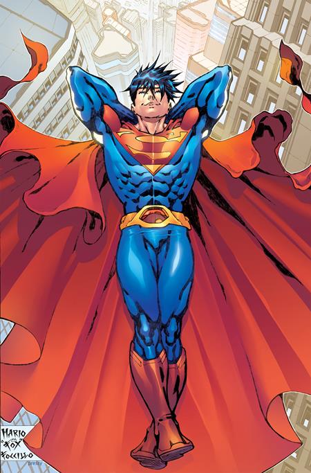 SUPERMAN SON OF KAL-EL #12 CVR D INC 1:25 MARIO FOCCILLO CARD STOCK VAR