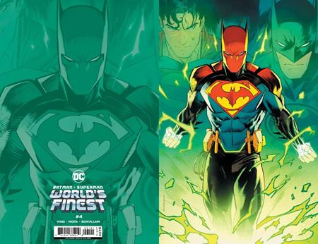 BATMAN SUPERMAN WORLDS FINEST #4 Second Printing Cvr B Inc 1:25 Dan Mora Foil Card Stock Var