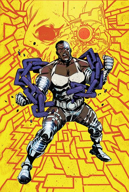 CYBORG #2 (OF 6) CVR C INC 1:25 SANFORD GREENE CARD STOCK VAR