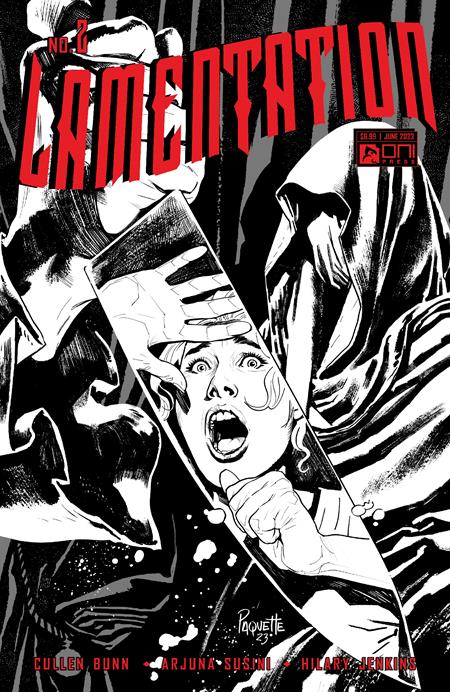 LAMENTATION #2 (OF 3) CVR C INC 1:10 YANICK PAQUETTE B&W VAR