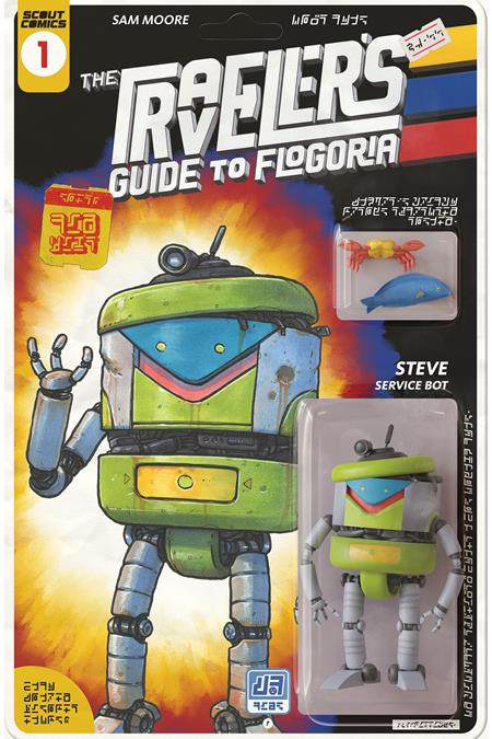 TRAVELERS GUIDE TO FLOGORIA #1 (OF 5) CVR B INC 1:10 SAM MOORE ACTION FIGURE VAR
