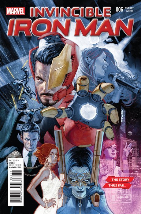 Invincible Iron Man (2015) #6 (1:10 Story Thus Far Variant)