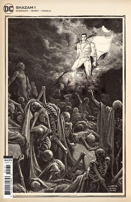 SHAZAM #1 (OF 4) INC 1:25 STEVE LIEBER CARD STOCK VAR