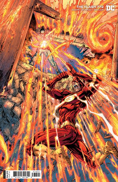 Flash (2016) #772 CVR B BRETT BOOTH CARD STOCK VAR