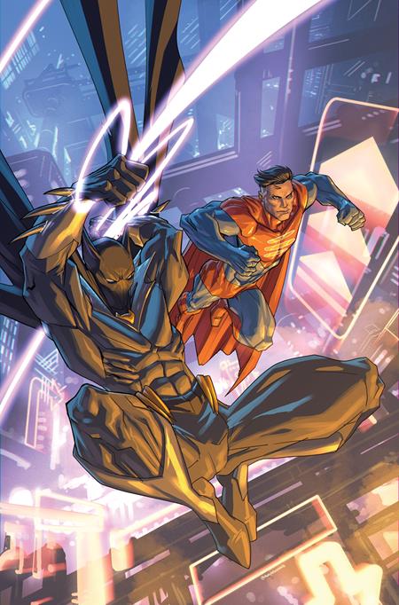 BATMAN SUPERMAN WORLDS FINEST #5 CVR C INC 1:25 PETE WOODS CARD STOCK VAR