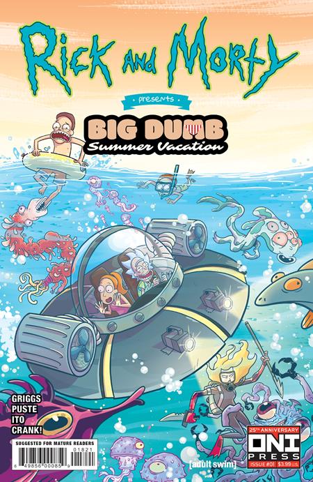 RICK AND MORTY PRESENTS BIG DUMB SUMMER VACATION #1 CVR B FRED C STRESING VAR