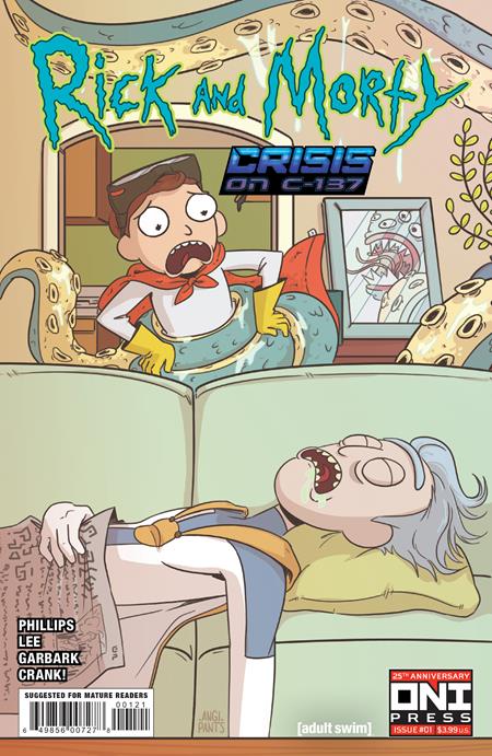 RICK AND MORTY CRISIS ON C 137 #1 (OF 4) CVR B ANGELA TRIZZINO