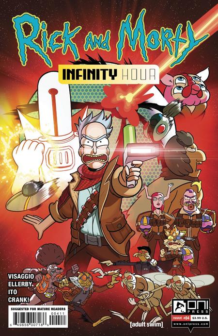 RICK AND MORTY INFINITY HOUR #4 (OF 4) CVR A MARC ELLERBY