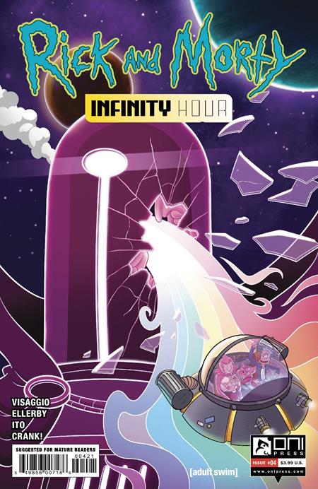 RICK AND MORTY INFINITY HOUR #4 (OF 4) CVR B SUSAN BLAKE