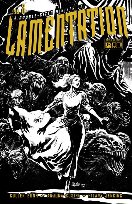 LAMENTATION #3 (OF 3) CVR C INC 1:10 YANICK PAQUETTE B&W VAR