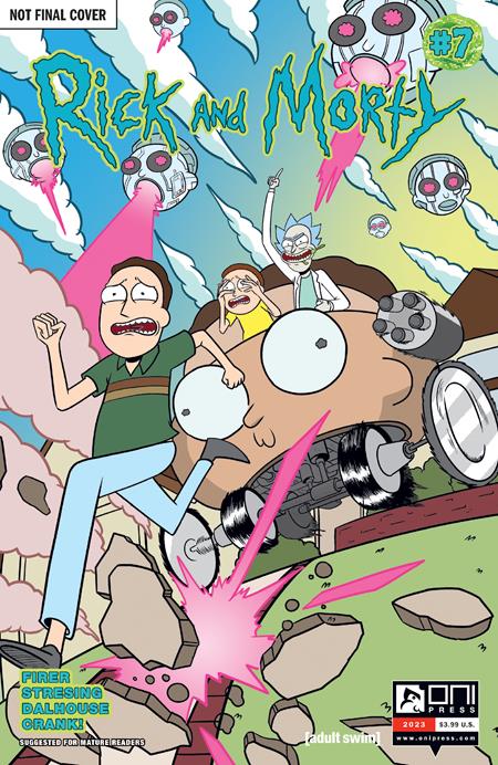 RICK AND MORTY #7 CVR B MARC ELLERBY VAR