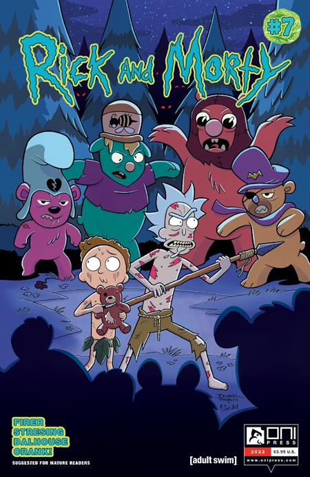 RICK AND MORTY #7 CVR C DEREK FRIDOLFS & M CODY WILEY VAR