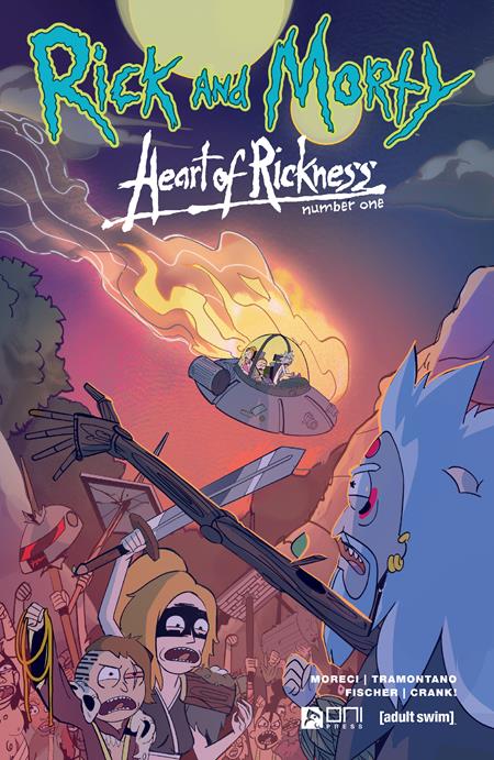 RICK AND MORTY HEART OF RICKNESS #1 (OF 4) 1:10 CVR C PRISCILLA TRAMONTANO CONNECTING VAR
