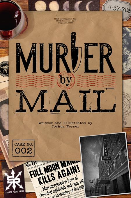 MURDER BY MAIL #2 CVR A JOSHUA WERNER