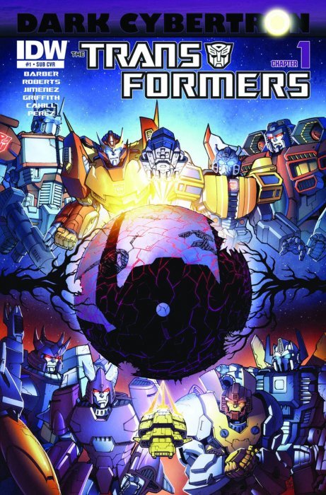 Transformers Dark Cybertron (2013) #1 (Subscription Variant)