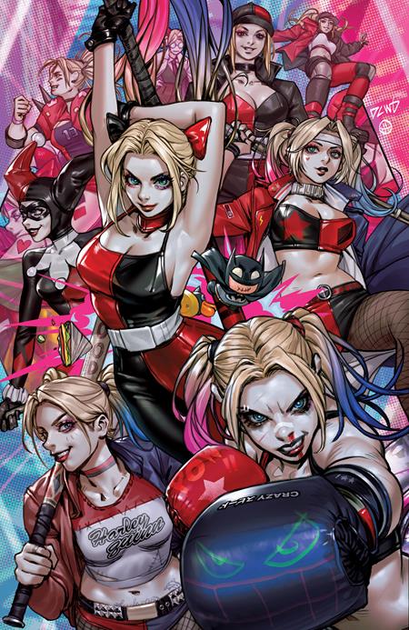 HARLEY QUINN #21 CVR B DERRICK CHEW CARD STOCK VAR