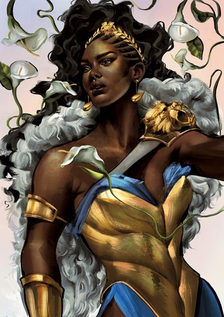 NUBIA QUEEN OF THE AMAZONS #3 (OF 4) CVR B JULIET NNEKA CARD STOCK VAR