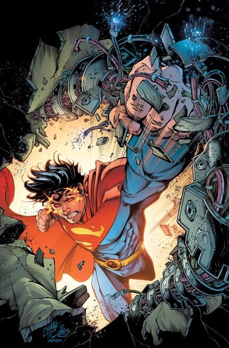 SUPERMAN SON OF KAL-EL #14 CVR C INC 1:25 TRAVIS MERCER & DANNY MIKI CARD STOCK VAR
