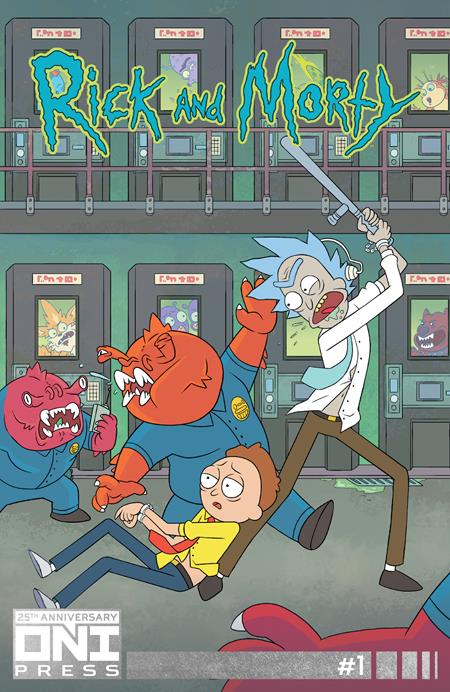 RICK AND MORTY ONI 25TH ANNIVERSARY FOIL EDITION #1
